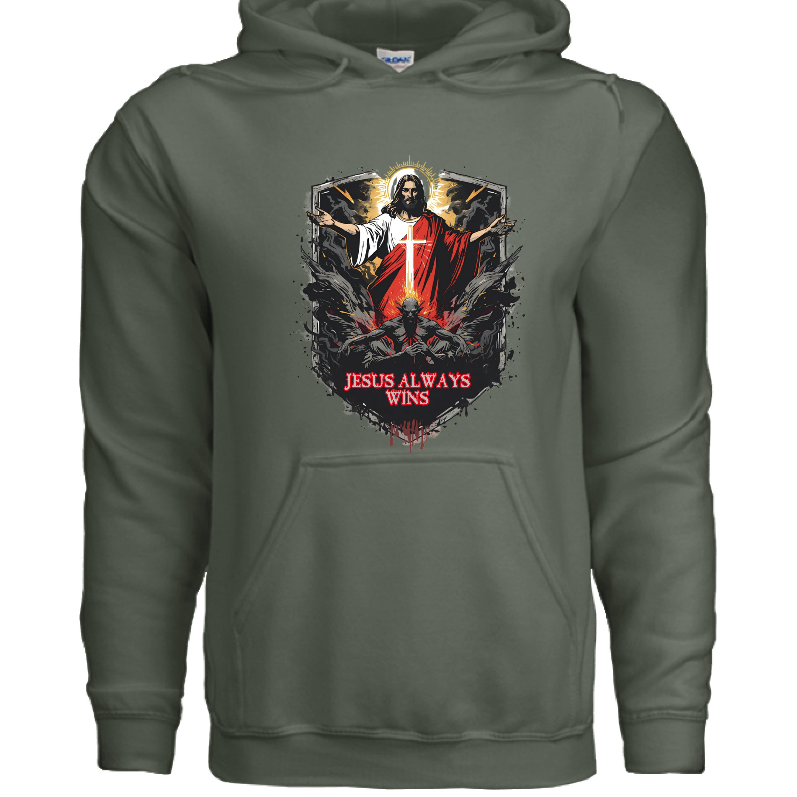 MILITARY GREEN - FRONT